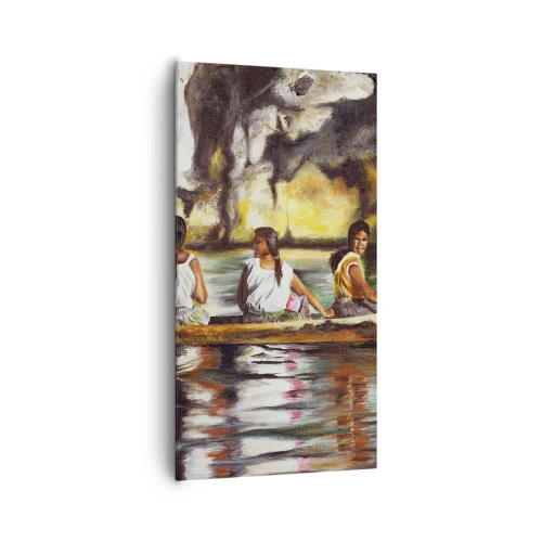 Obraz na plátně - V polynéském ráji - 65x120 cm