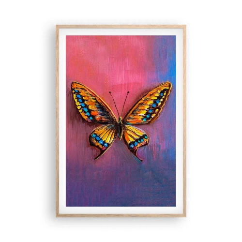 Plakát v rámu světlý dub - Klenot přírody - 61x91 cm