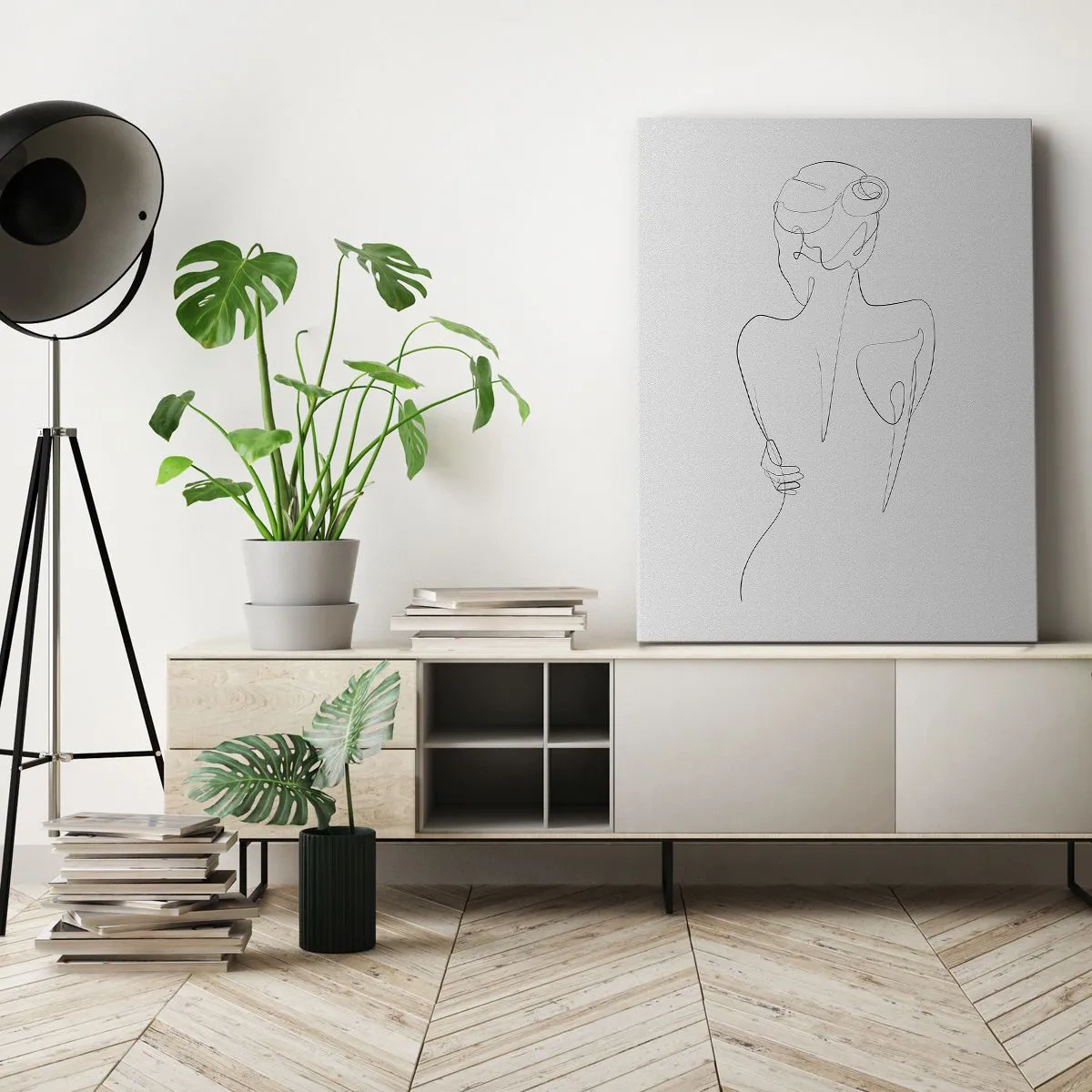 Obraz na plátně - Hudba těla - 50x70 cm