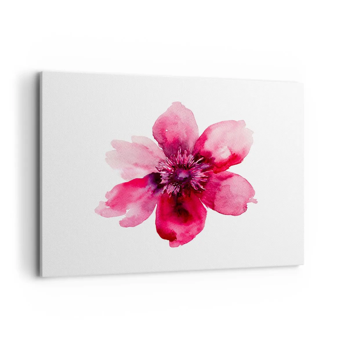 Obraz na plátně - Karmínový voňavý polibek - 100x70 cm