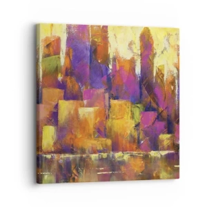 Obraz na plátně - Metropolitní kompozice - 30x30 cm
