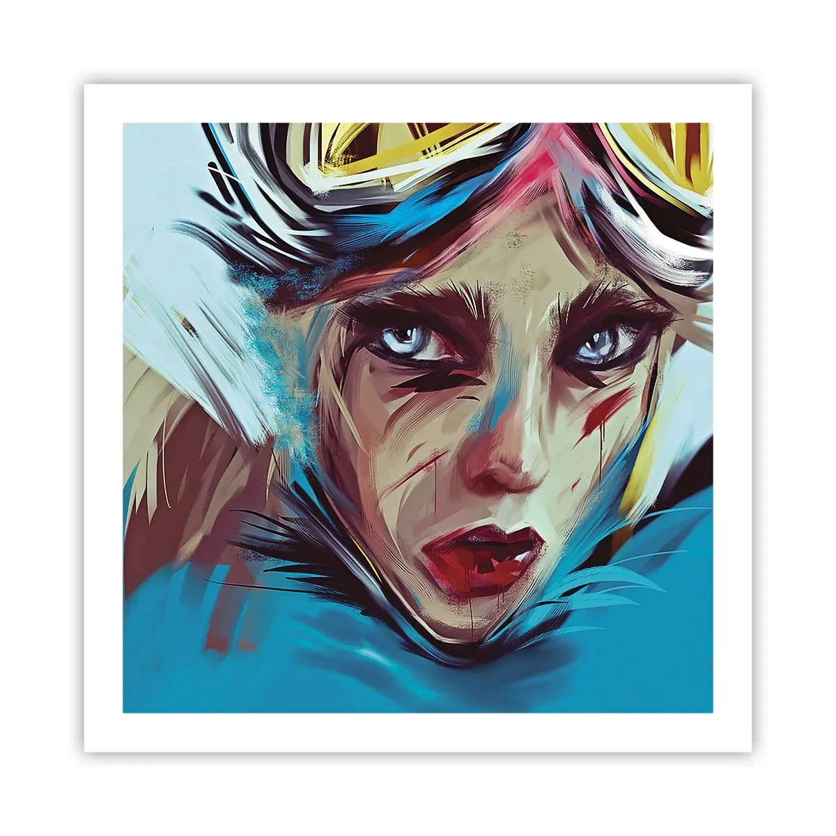 Plakát - Silniční válečnice - 60x60 cm