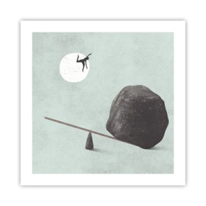 Plakát - Splněný sen - 50x50 cm