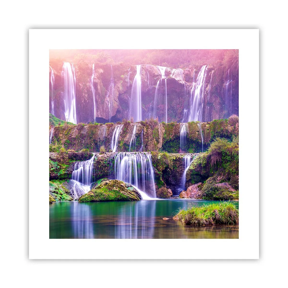 Plakát - Schody do nebe - 40x40 cm