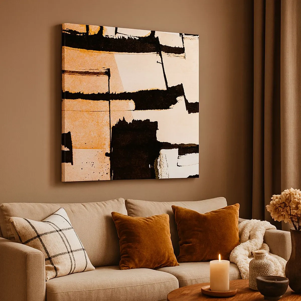 Obraz na plátně - Avšak pořádek - 30x30 cm