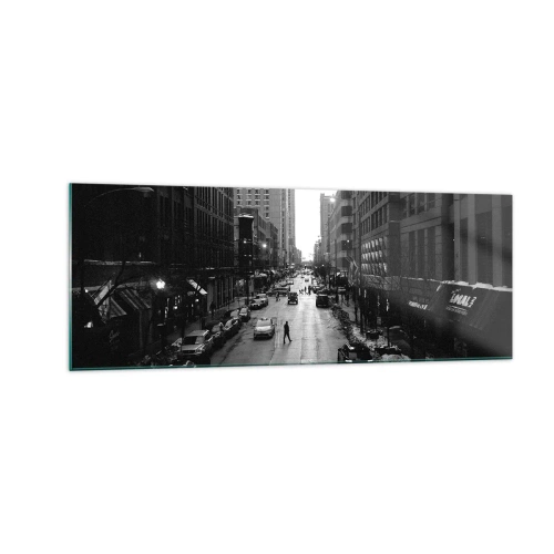 Obraz na skle - Další den, jako každý jiný - 140x50 cm