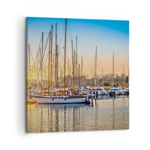 Obraz na plátně - Vítr musí taky spát - 50x50 cm