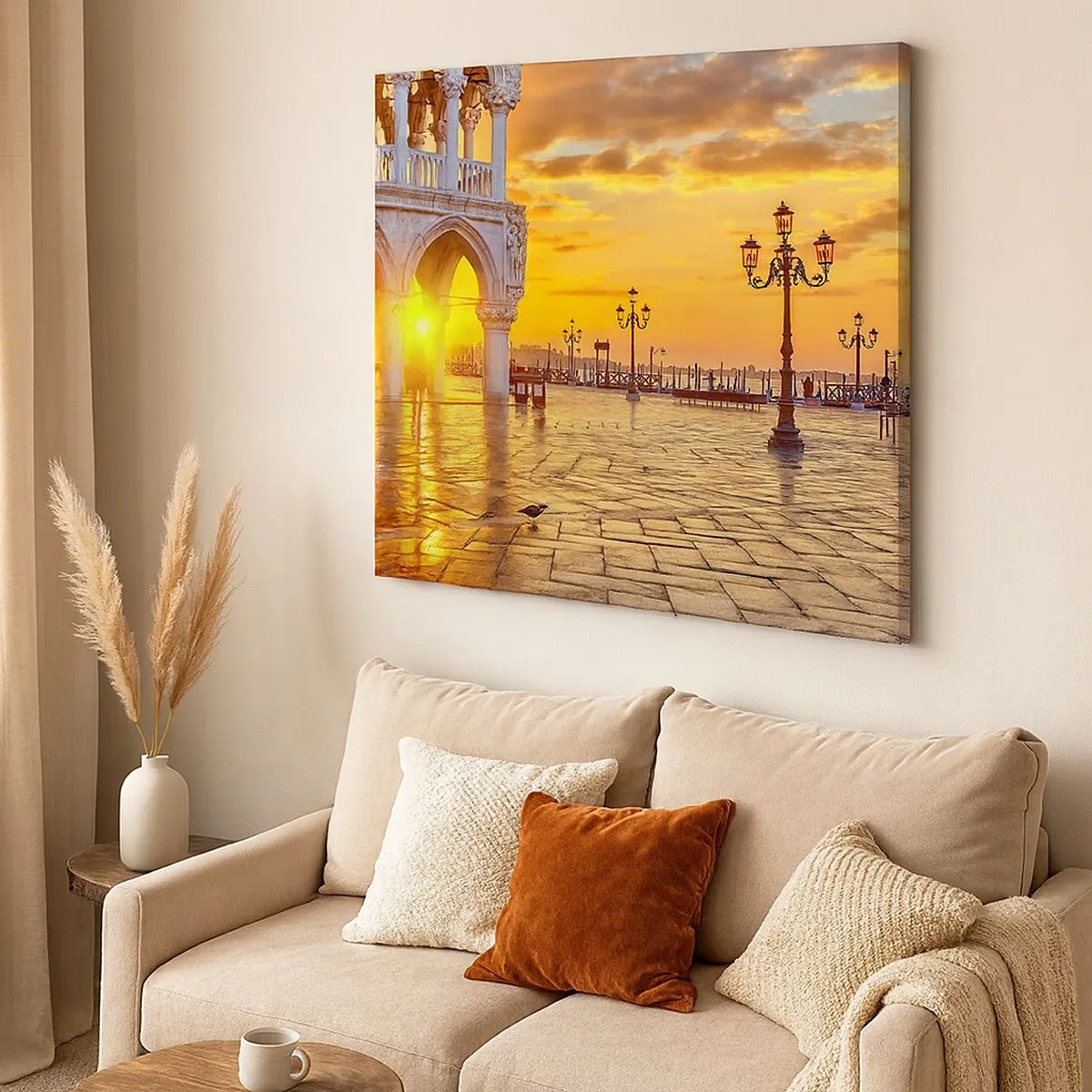 Obraz na plátně - Kde jsou všichni? - 30x30 cm