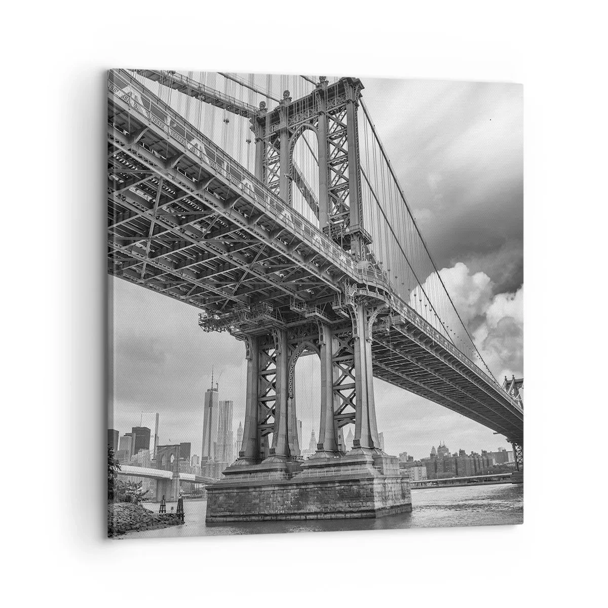 Obraz na plátně - Do srdce města - 60x60 cm