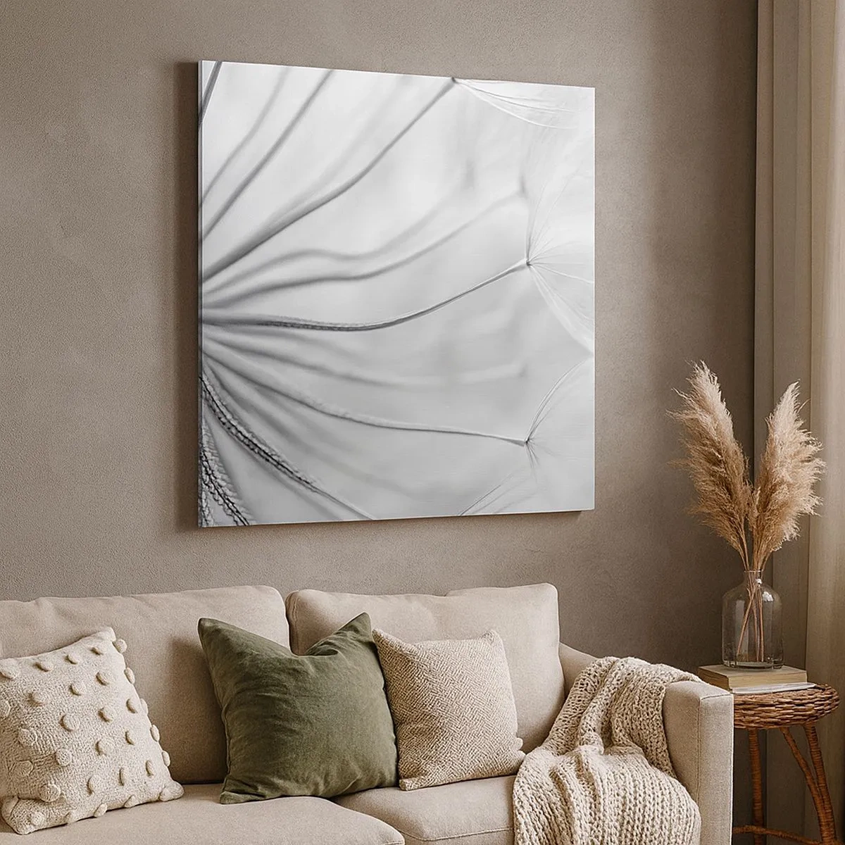 Obraz na plátně - Pampelišky - 30x30 cm