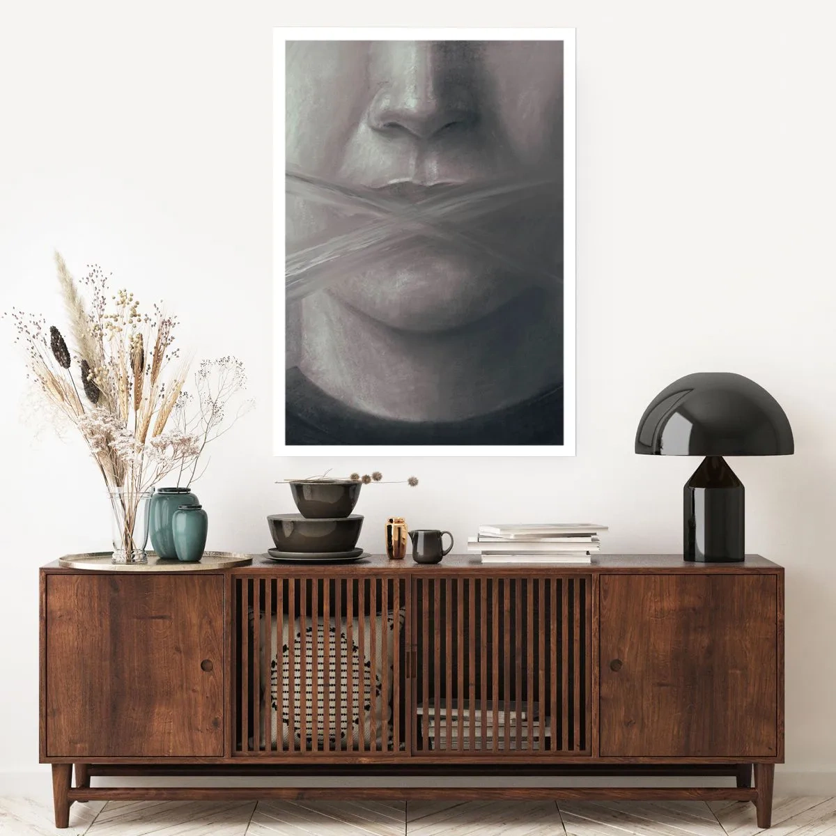 Plakát - Ani slovo - 70x100 cm
