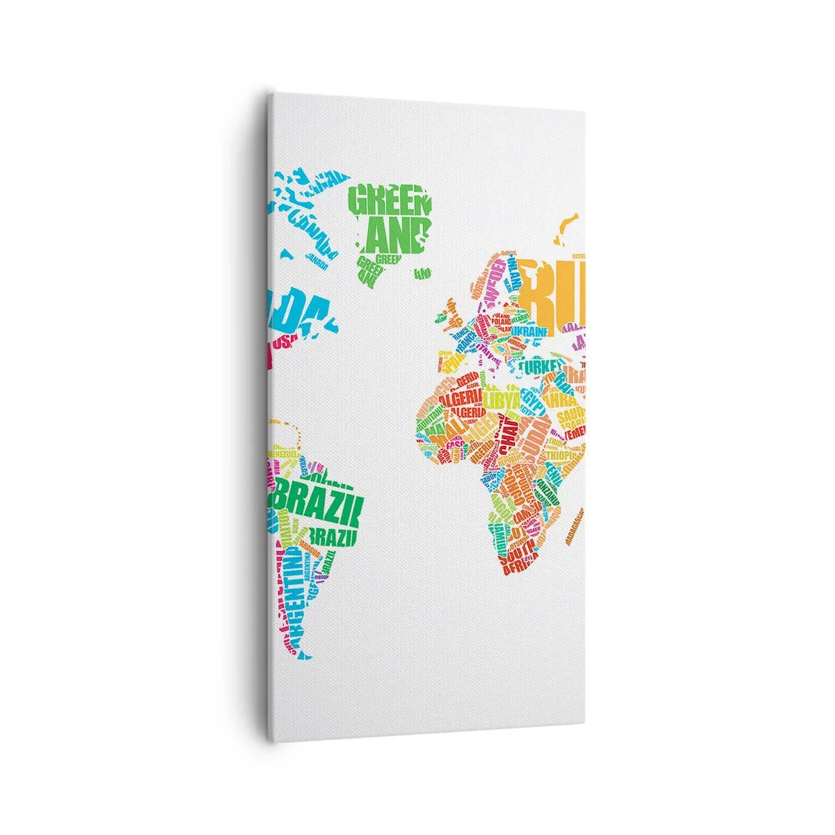 Obraz na plátně - Chci poznat všechny - 55x100 cm