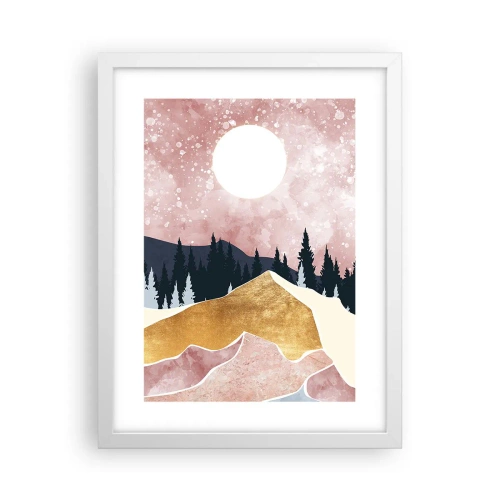 Plakát v bílém rámu - Noční hlídka - 30x40 cm
