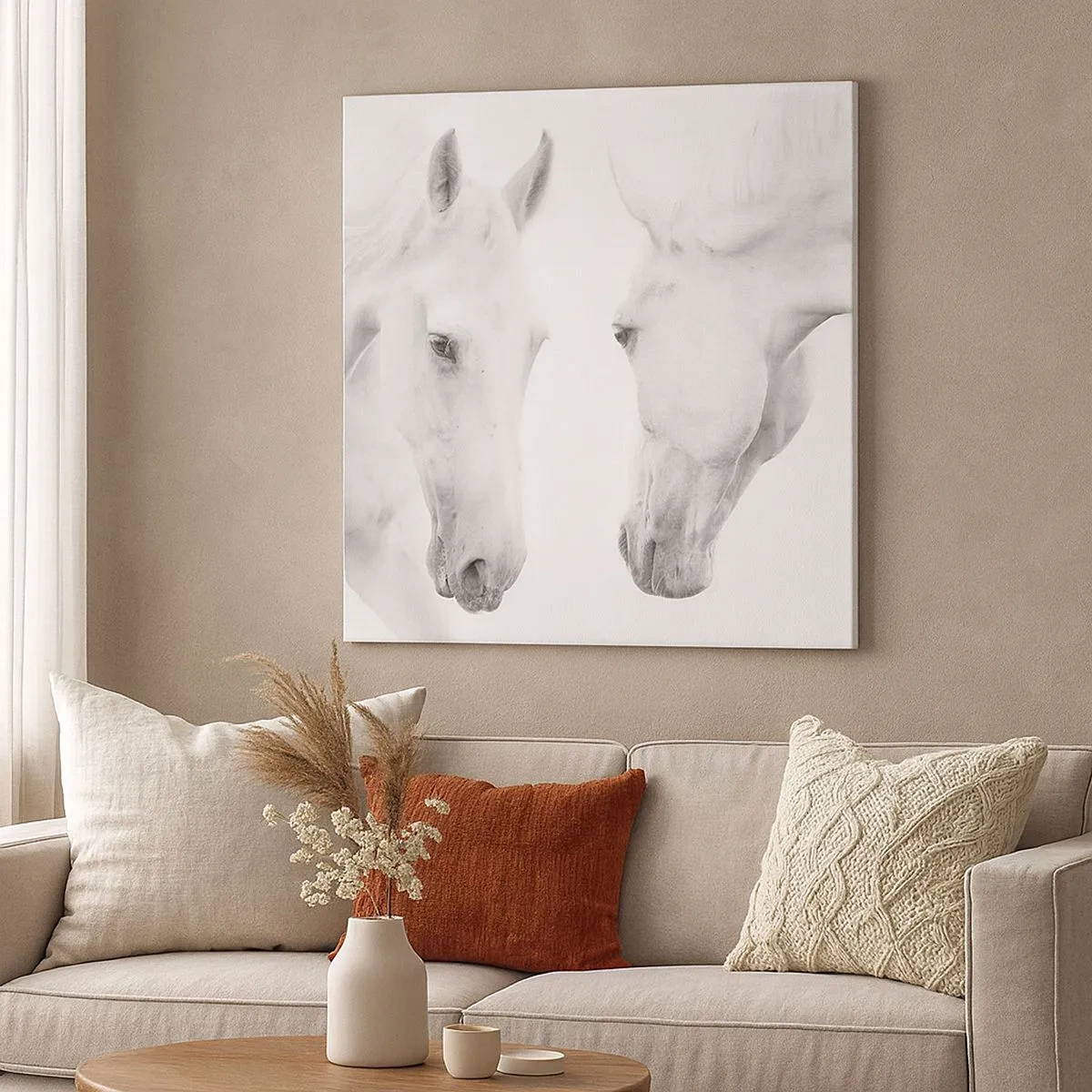 Obraz na plátně - Je to přátelství…? - 30x30 cm