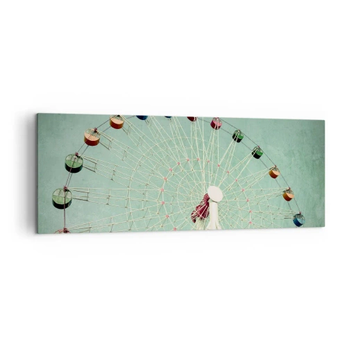 Obraz na plátně - Zveme vás k zábavě - 140x50 cm