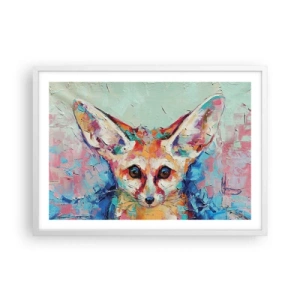 Plakát v bílém rámu - Jste na mě připraveni? - 70x50 cm