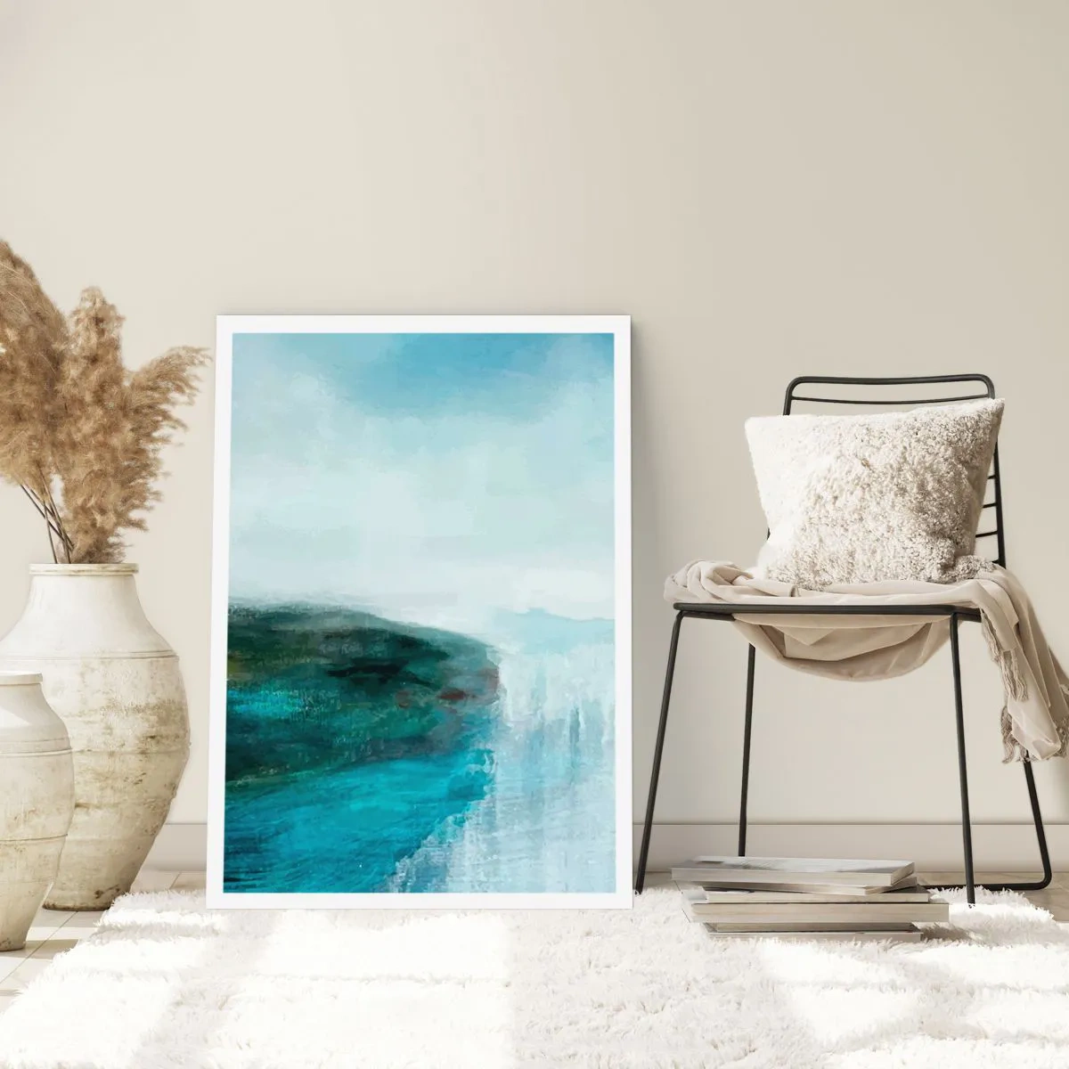 Plakát - Námořní abstrakce - 40x50 cm