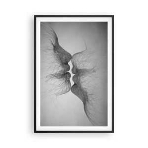 Plakát v černém rámu - Polibek větru - 61x91 cm