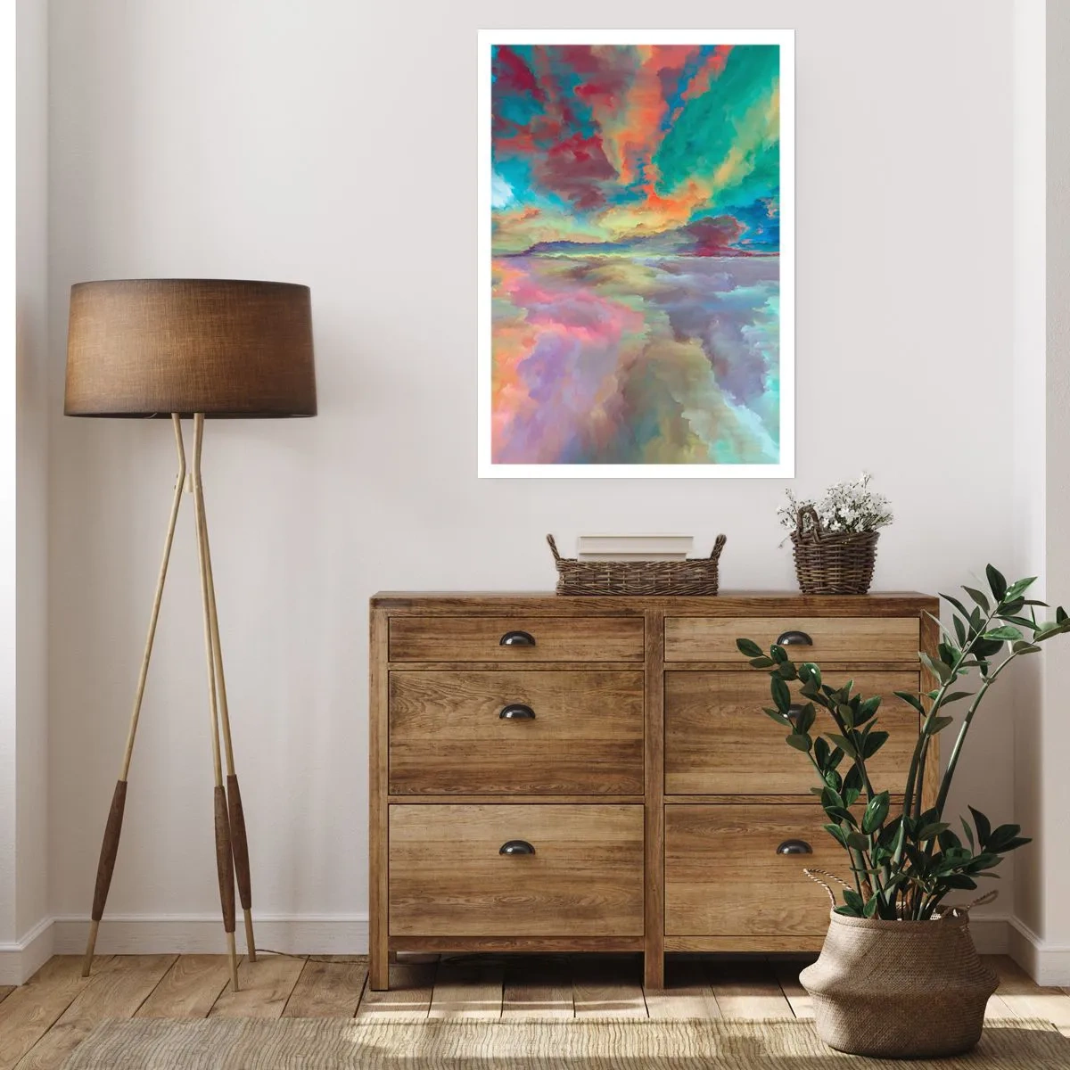 Plakát - Dvě nebe - 50x70 cm