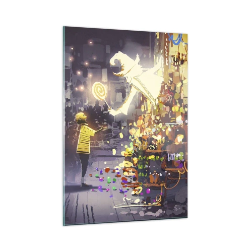 Obraz na skle - Kouzla existují - 50x70 cm