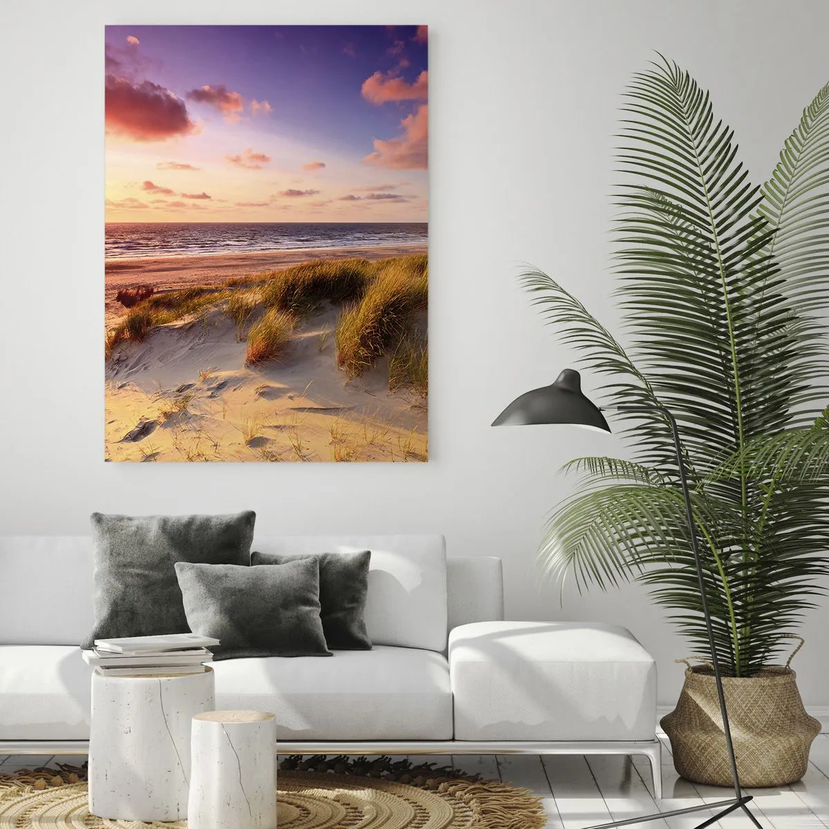 Obraz na skle - Už v létě voní vzduch - 50x70 cm