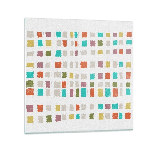 Obraz na skle - Neznámá hra - 60x60 cm