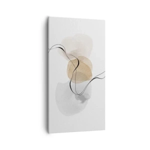 Obraz na plátně - Vzdušné korálky - 55x100 cm