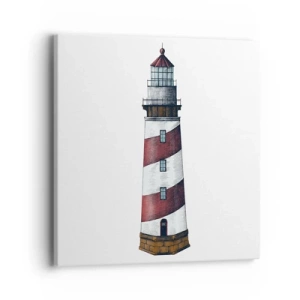 Obraz na plátně - Vždy na stráži - 40x40 cm