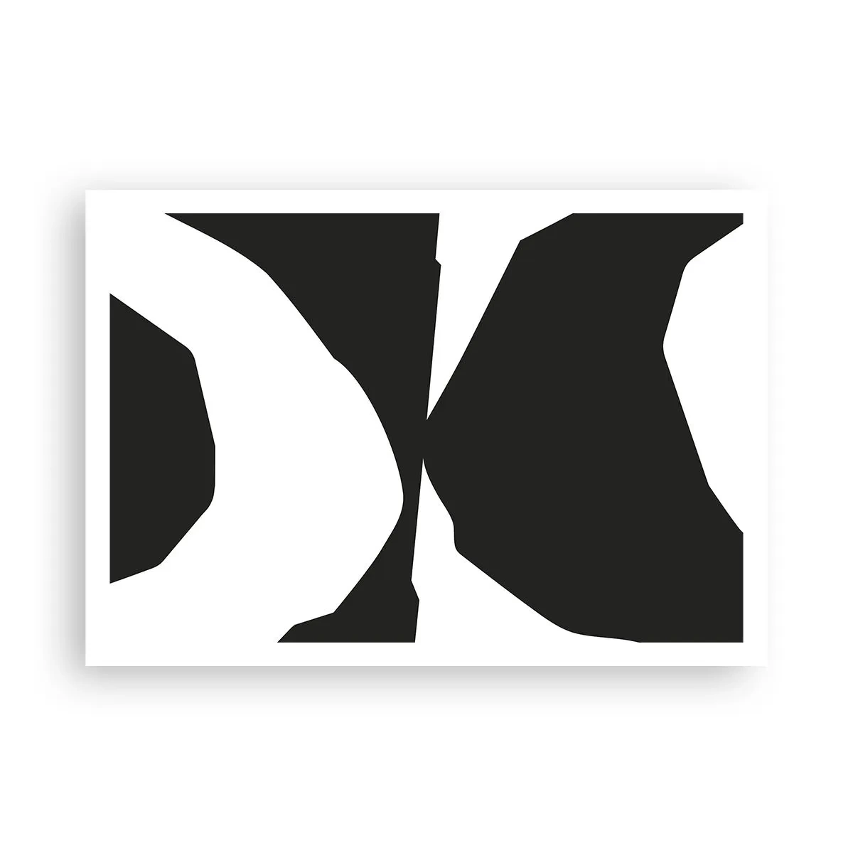 Plakát - Positive-negative - 100x70 cm