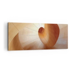 Obraz na plátně - Architektonická serpentina - 120x50 cm