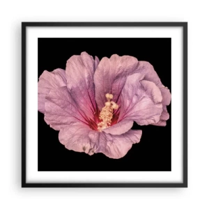 Plakát v černém rámu - Přímo do srdce - 50x50 cm