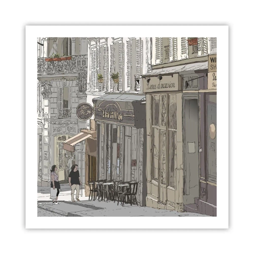 Plakát - Městské radosti - 60x60 cm