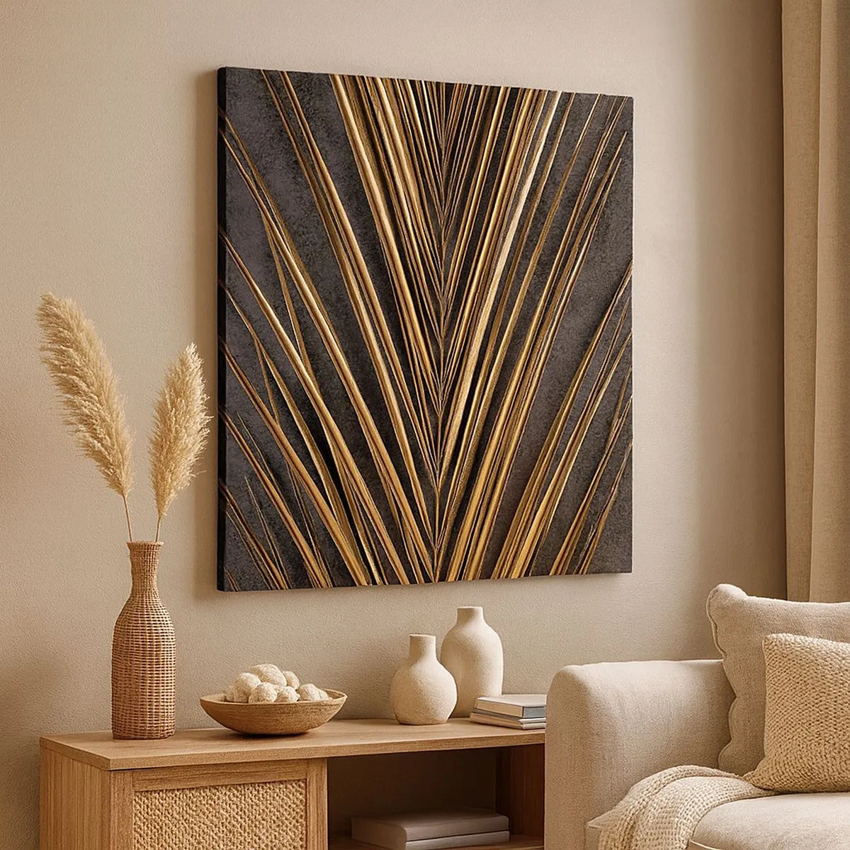 Obraz na plátně - Zlato tropů - 30x30 cm