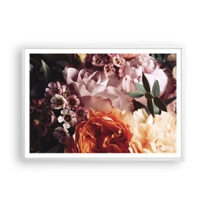 Plakát v bílém rámu - Zabalené do krásy - 100x70 cm