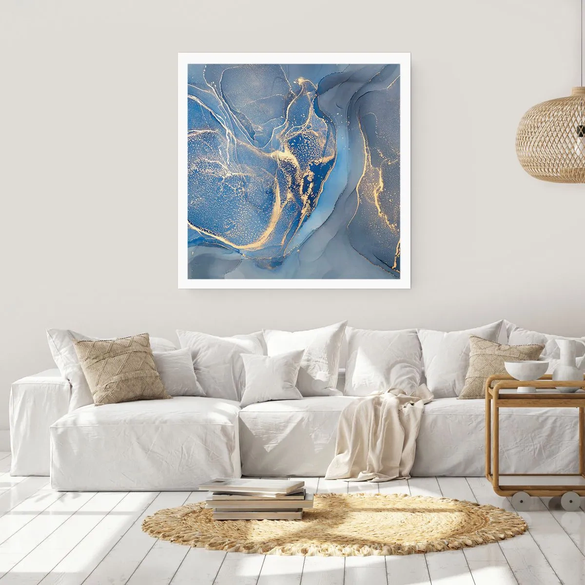 Plakát - Zlatý prach - 40x40 cm