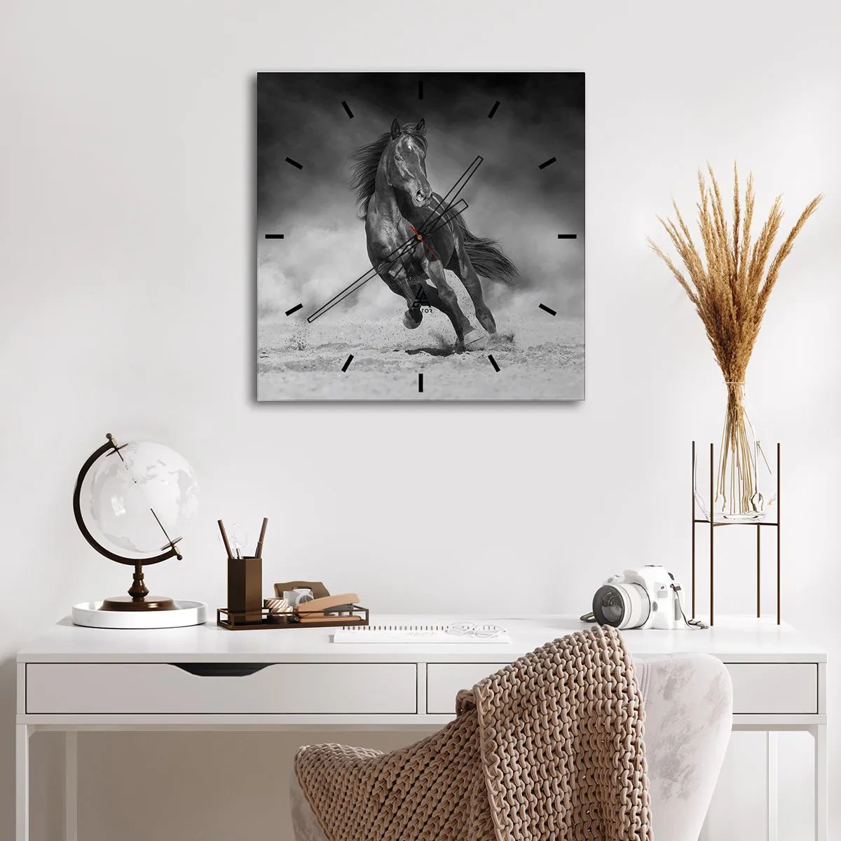 Nástěnné hodiny - Hodné samotného emíra - 30x30 cm