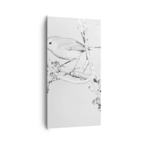 Obraz na plátně - Zimní ráno - 65x120 cm