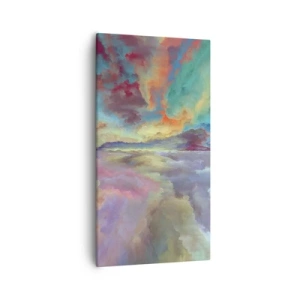 Obraz na plátně - Dvě nebe - 55x100 cm
