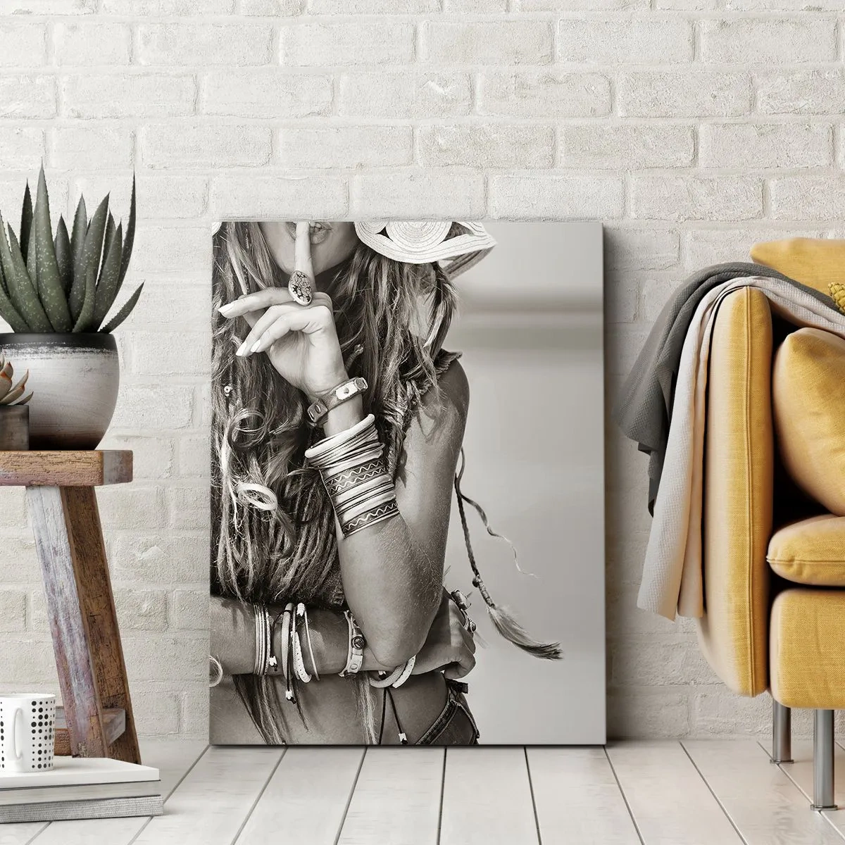 Obraz na plátně - Jako dívka - 45x80 cm