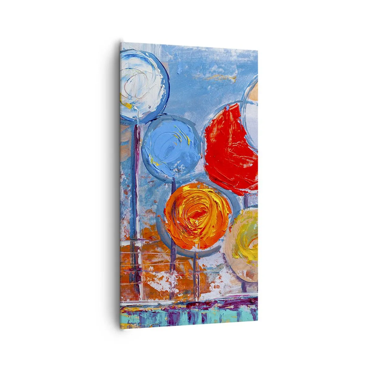 Obraz na plátně - Zázraky na tyči - 65x120 cm