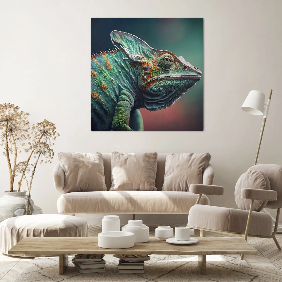 Obraz na plátně - Vidíš mě? To není dobré… - 40x40 cm