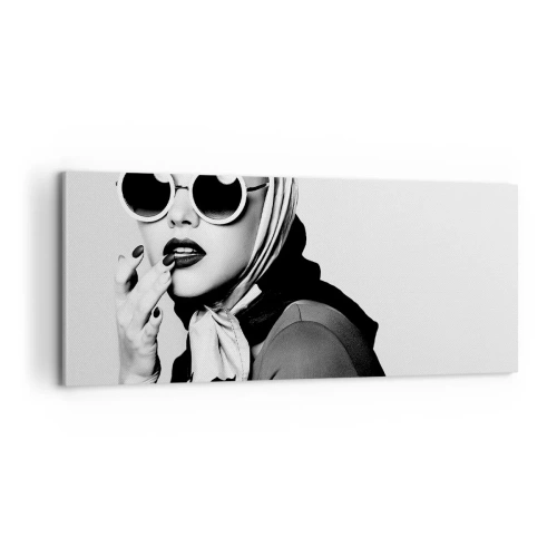 Obraz na plátně - Pozdravy z 60. let - 100x40 cm