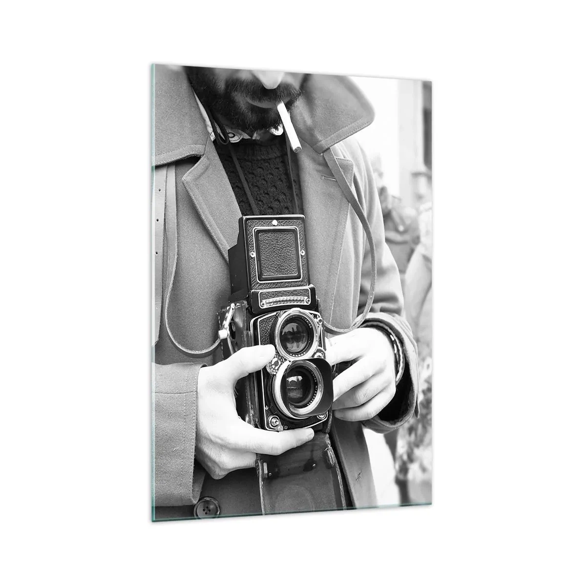 Obraz na skle - V retro stylu - 70x100 cm