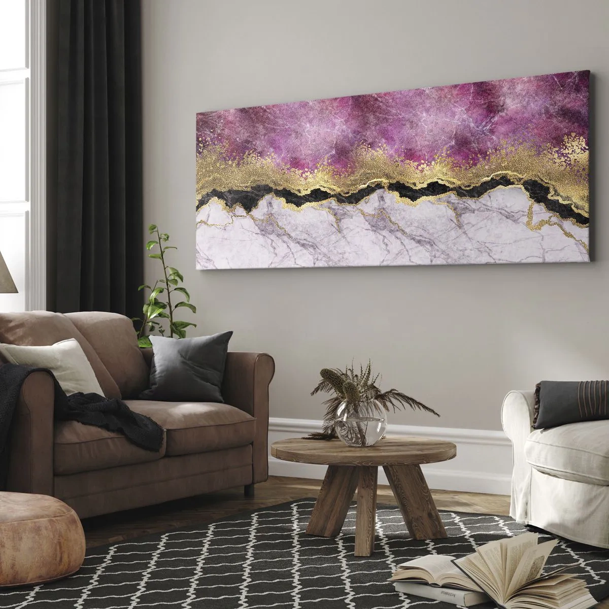 Obraz na plátně - Na hranici - 100x40 cm