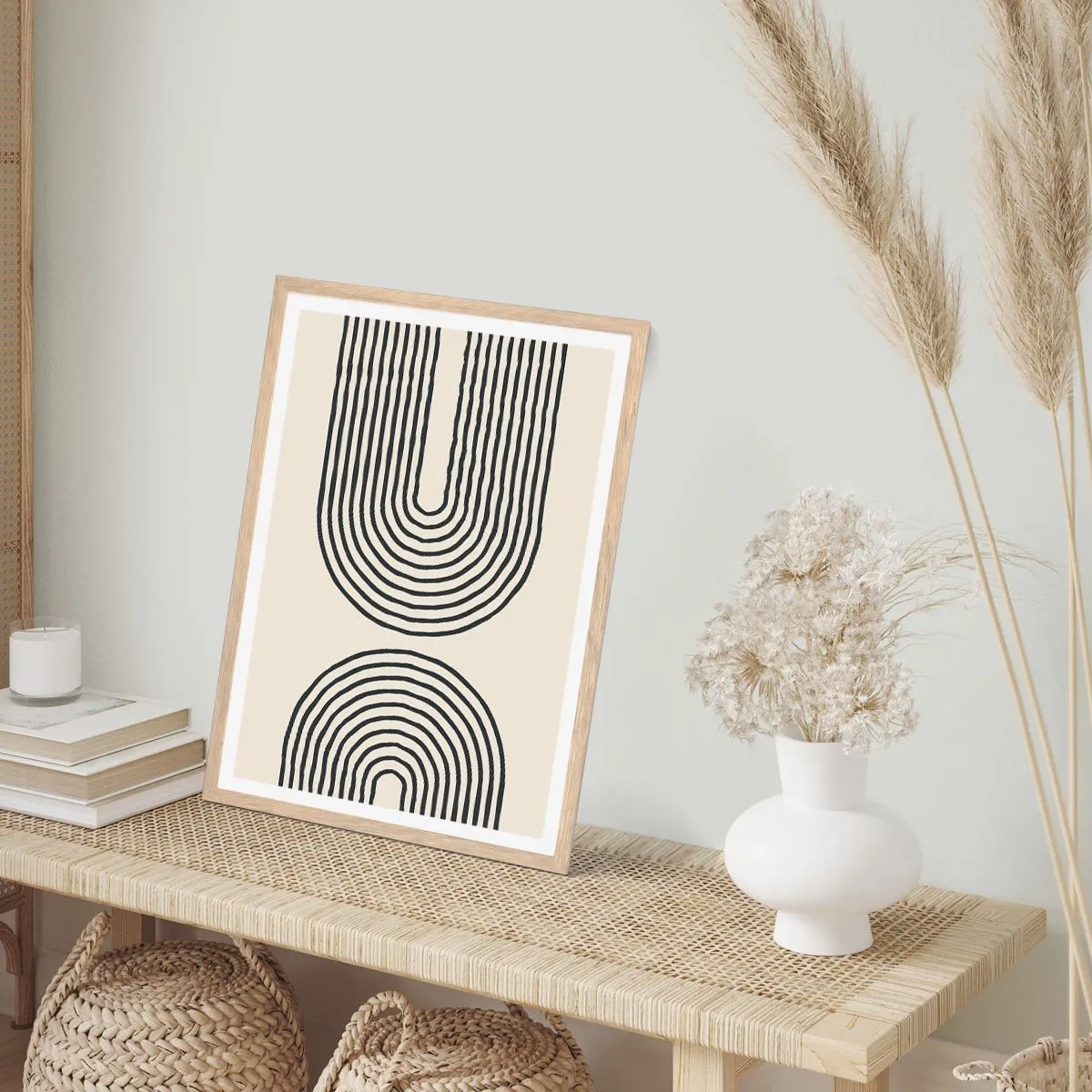 Plakát v rámu světlý dub - Již brzy… - 50x70 cm