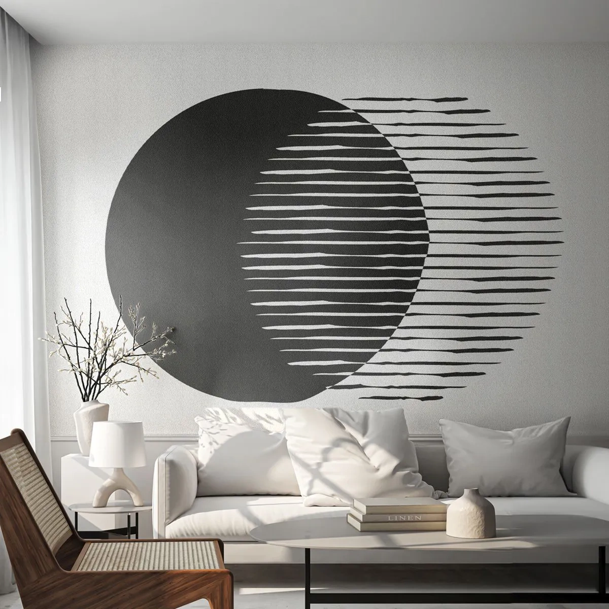 Fototapeta Premium Canvas - Jeho alter ego - slunce, Kola, Boho - 150x105 cm