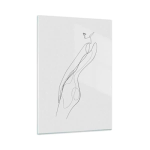 Obraz na skle - Pouze slib - 50x70 cm