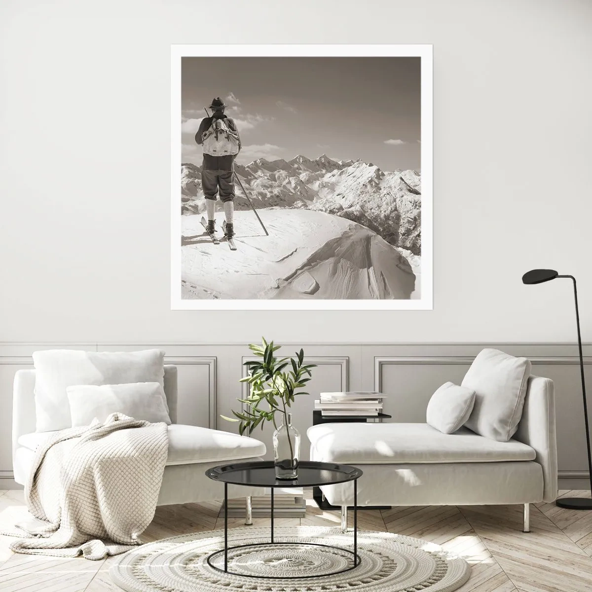 Plakát - Stejné hory - 30x30 cm