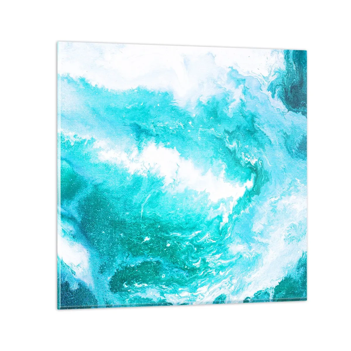 Obraz na skle - V jádru živlu - 40x40 cm