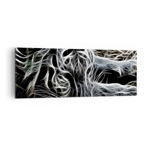 Obraz na plátně - Studie kočičí lehkosti - 140x50 cm